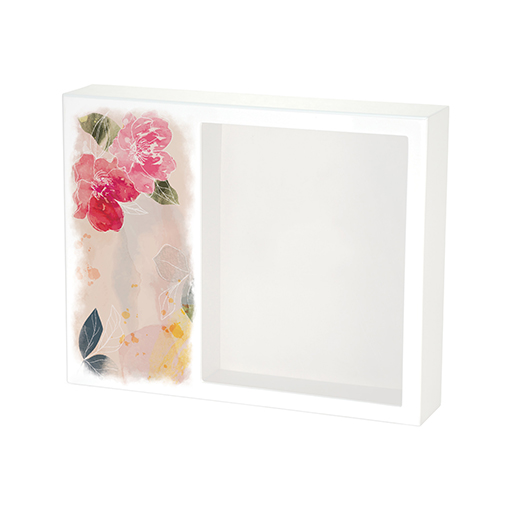 Shadowbox Floral Bloom