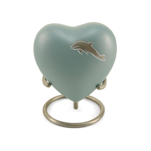 Aria Dolphin Heart Keepsake