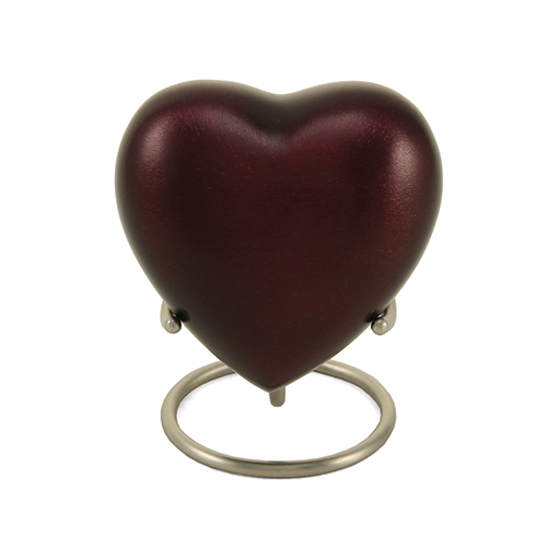 Monterey Ruby Heart Keepsake