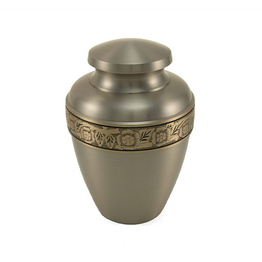 [URN-2956L] Avalon Pewter Large