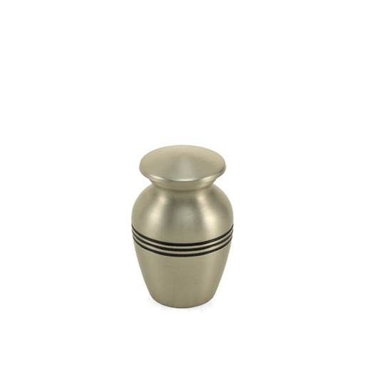 [URN-ML B-1002K] Classic Pewter Keepsake